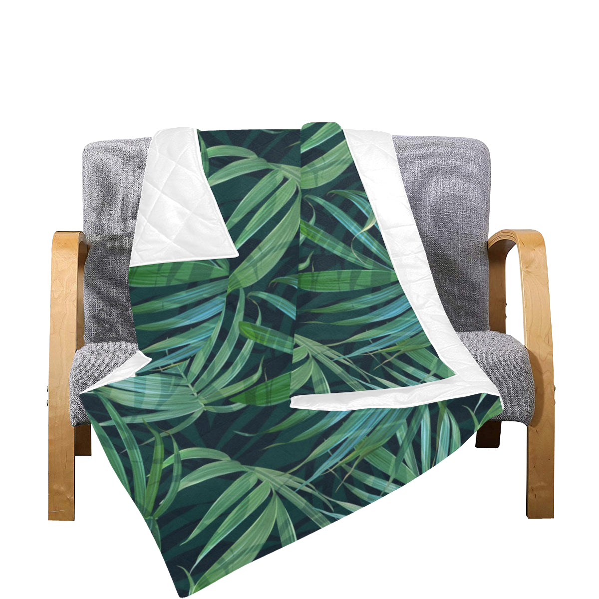 Tropical Flower Pattern Print Design TF011 Premium Quilt