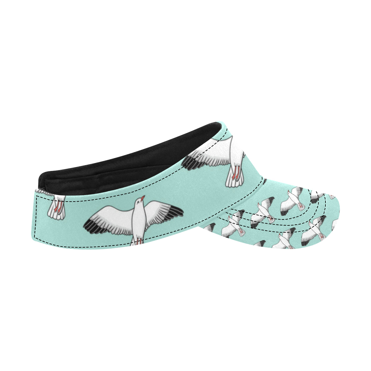 Pigeon Pattern Print Design 02 Unisex Sun Visor