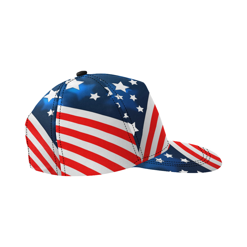 American flag Style Snapback Cap
