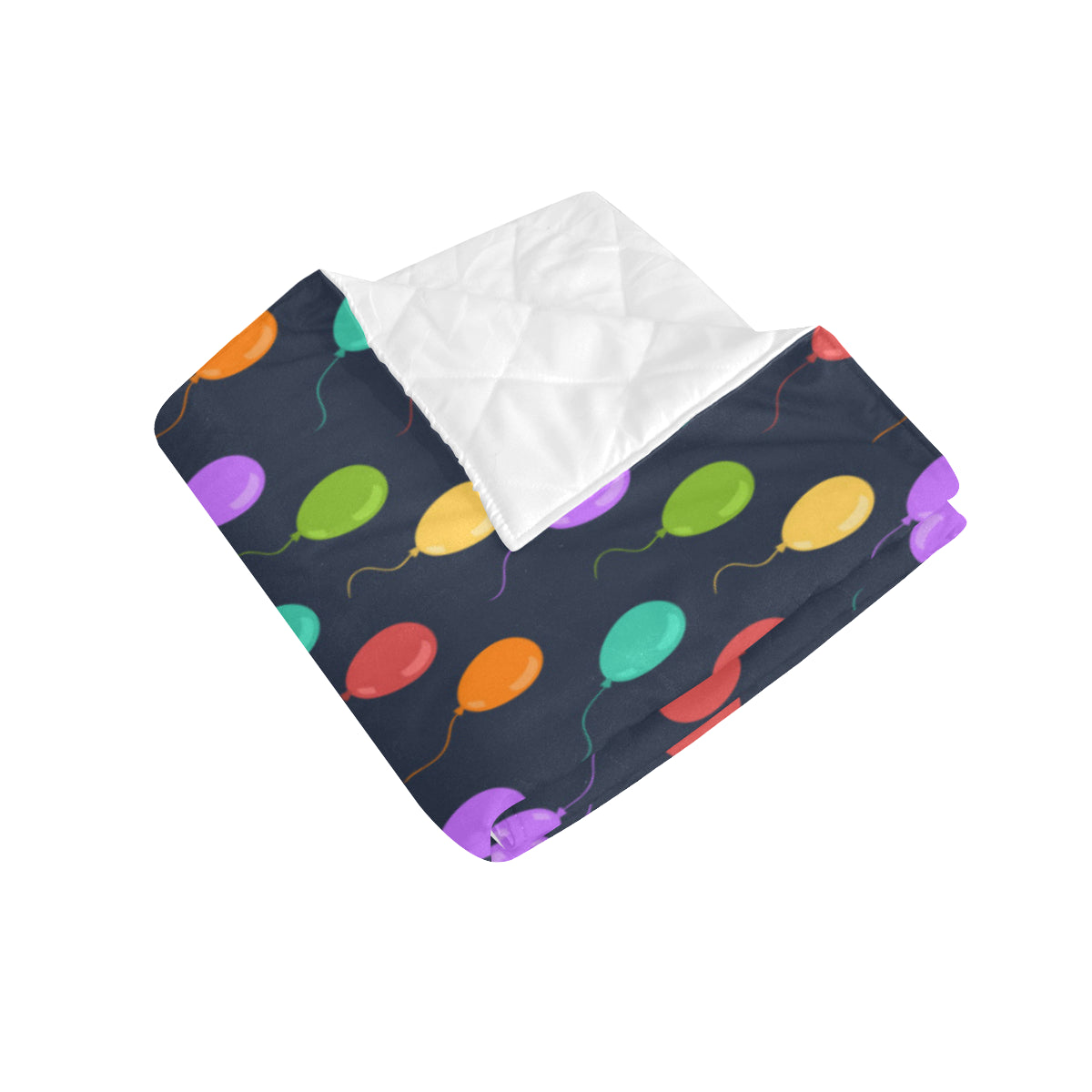Ballon Colorful Pattern Print Design 03 Premium Quilt