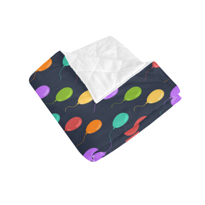 Ballon Colorful Pattern Print Design 03 Premium Quilt