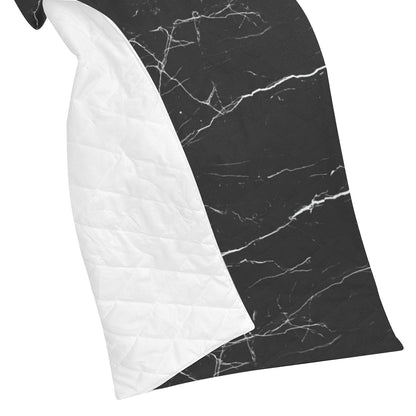 Marble Pattern Print Design 04 Premium Quilt