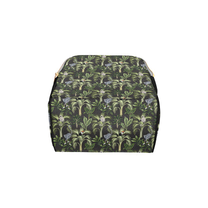 Rainforest Pattern Print Design RF05 Diaper Bag Backpack
