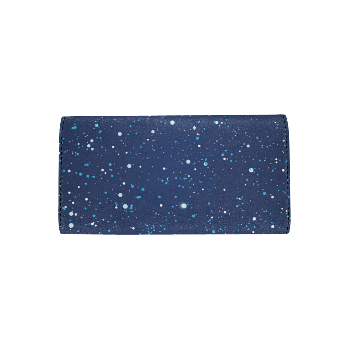 Night sky Pattern Print Design A03 Women's Trifold Wallet