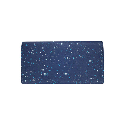 Night sky Pattern Print Design A03 Women's Trifold Wallet