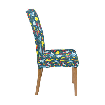 Scuba With Sharks Print Design LKS303 Dining Chair Slipcover