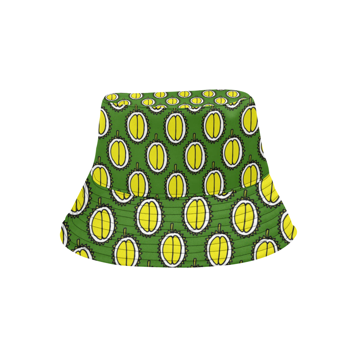 Durian Pattern Print Design DR01 Unisex Bucket Hat