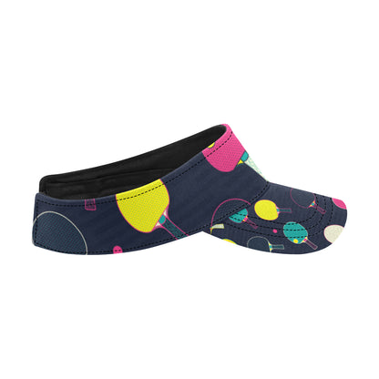 Ping Pong Pattern Print Design A04 Unisex Sun Visor
