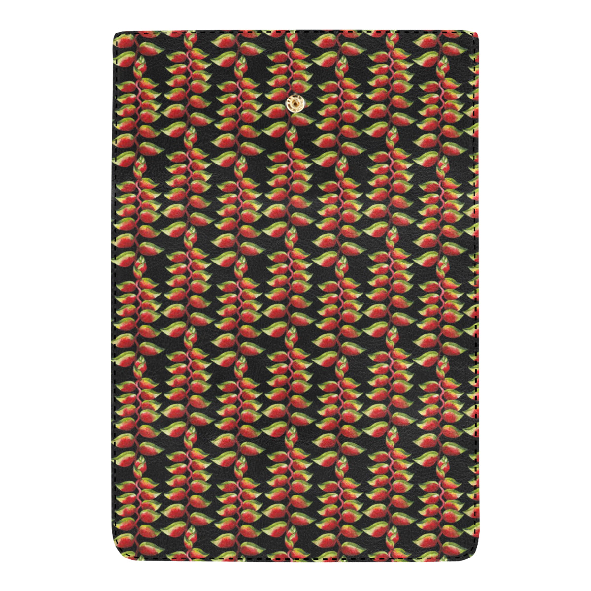 Heliconia Pattern Print Design HL05 Women's Trifold Wallet