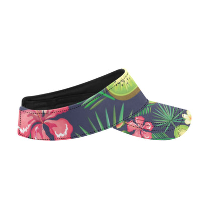 Tropical Fruits Pattern Print Design TF05 Unisex Sun Visor
