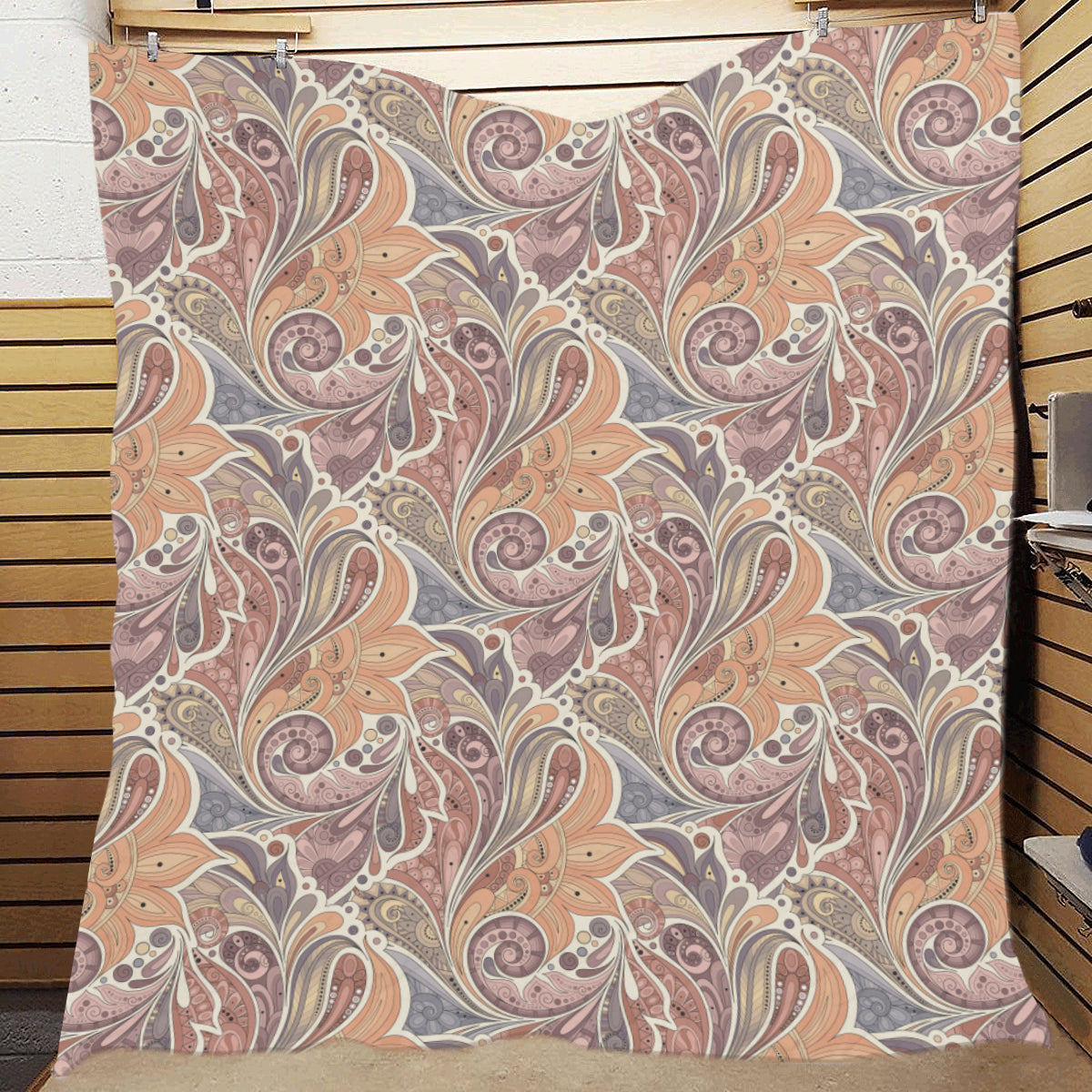 Boho Pattern Print Design 03 Premium Quilt