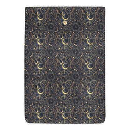 Celestial Pattern Print Design 04 Women's Trifold Wallet