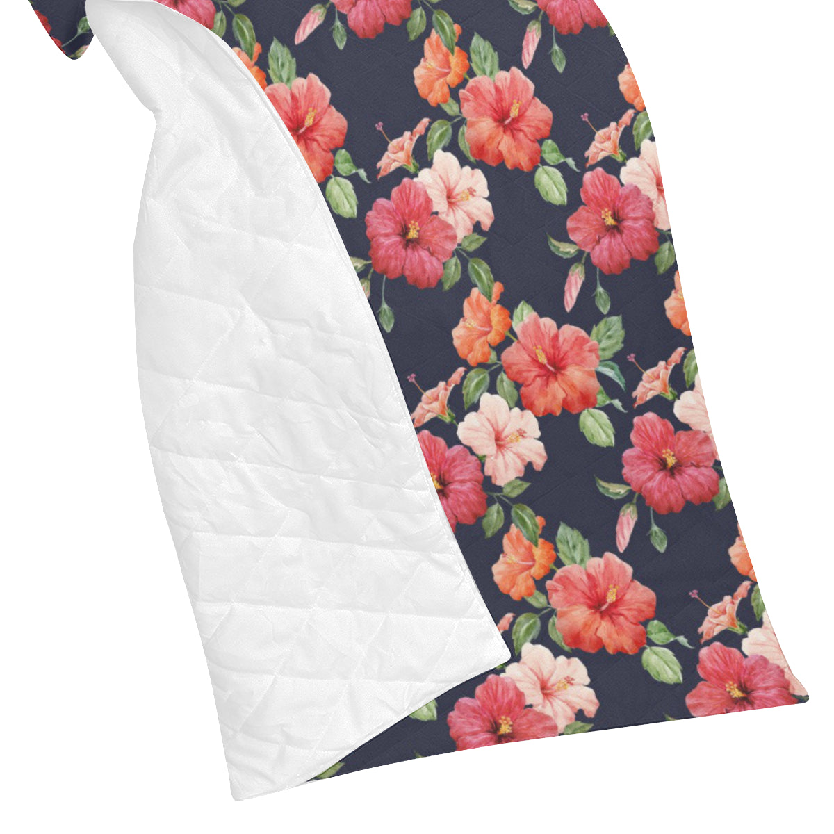 Tropical Flower Pattern Print Design TF020 Premium Quilt