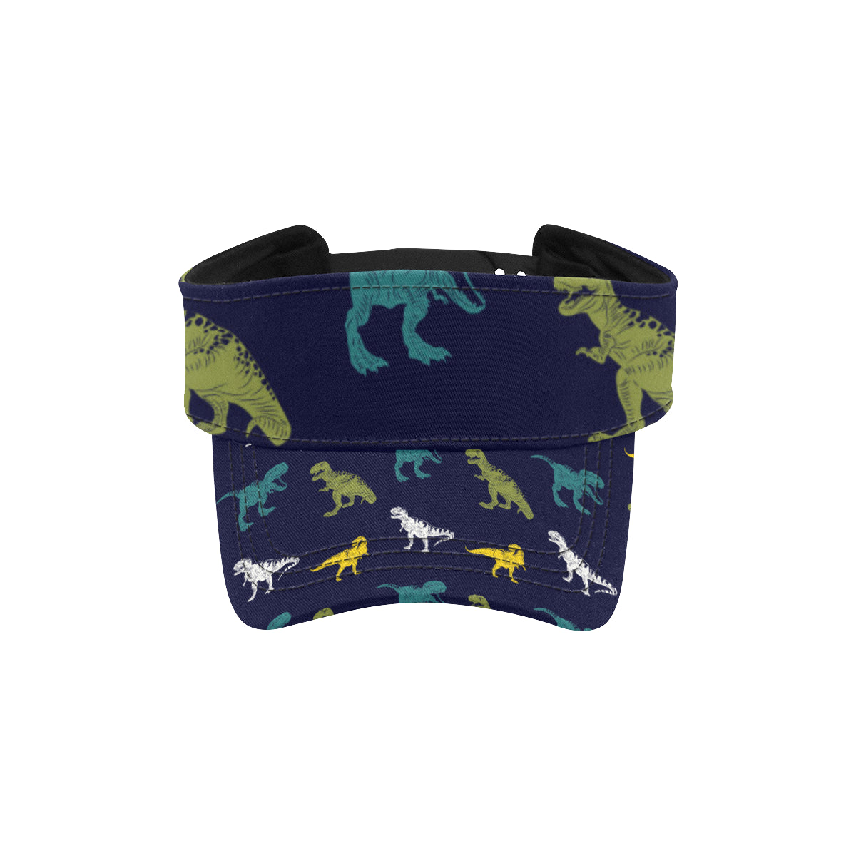T Rex Pattern Print Design A07 Unisex Sun Visor