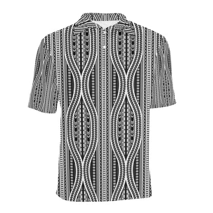 Polynesian Tribal Style Men Polo Shirt