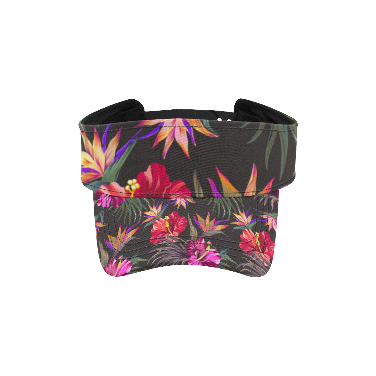 Hibiscus Pattern Print Design HB014 Unisex Sun Visor