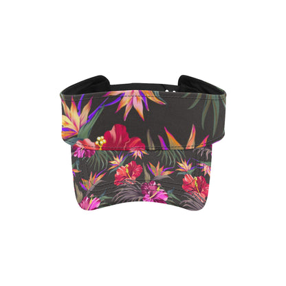 Hibiscus Pattern Print Design HB014 Unisex Sun Visor