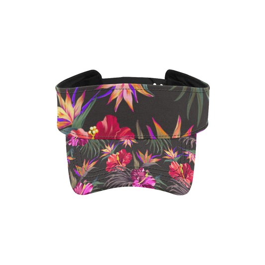 Hibiscus Pattern Print Design HB014 Unisex Sun Visor