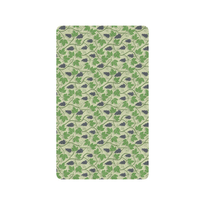 Wine Grape Thmed Print Rubber Doormat