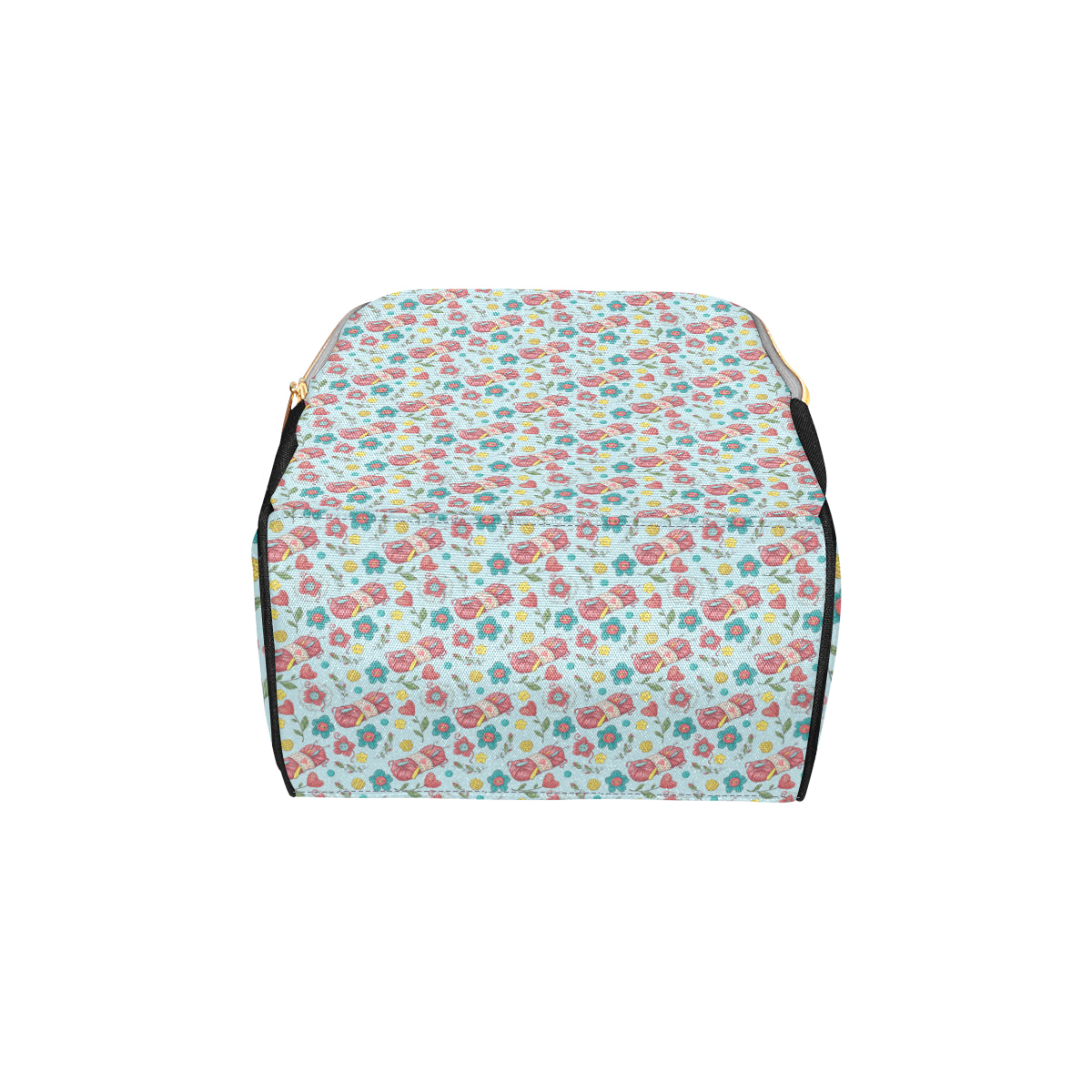 Crochet Pattern Print Design 01 Diaper Bag Backpack