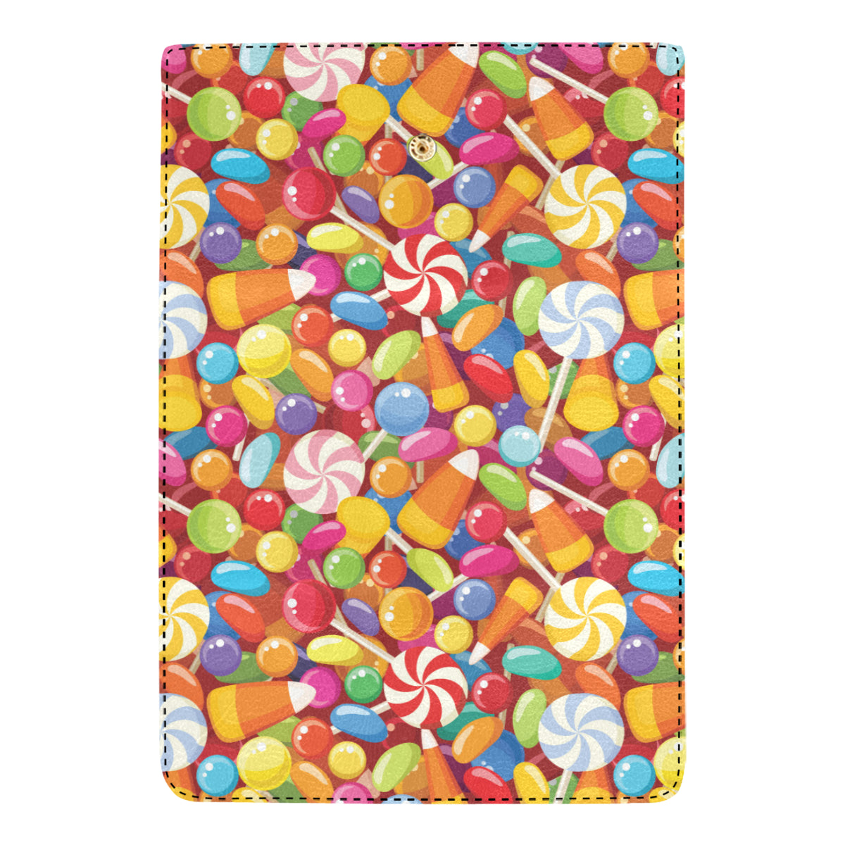 Candy Pattern Print Design 02 Women's Trifold Wallet