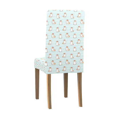 Shiba Inu Print Design LKS3011 Dining Chair Slipcover