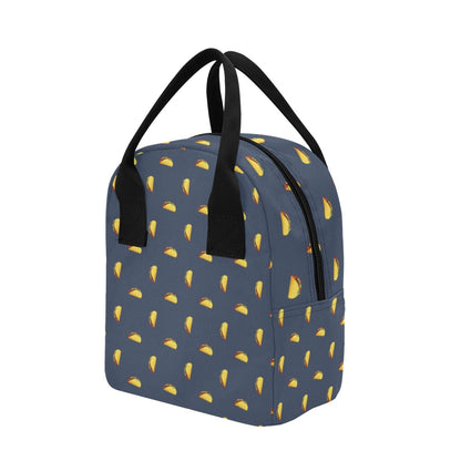 Taco Print Design LKS305 Insulated Lunch Bag