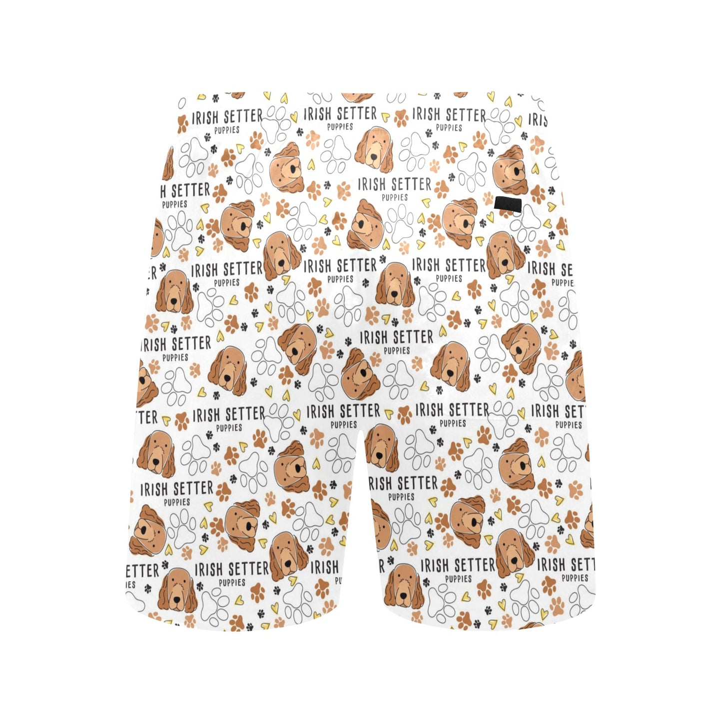 Setters Irish Print Design LKS301 Men's Swim Trunks Beach Shorts