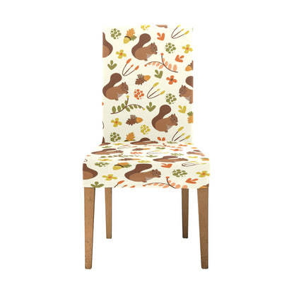 Squirrel Print Design LKS3010 Dining Chair Slipcover