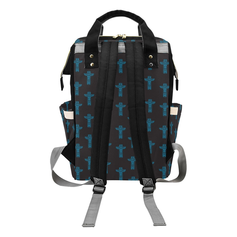 Totem Print Design LKS304 Diaper Bag Backpack