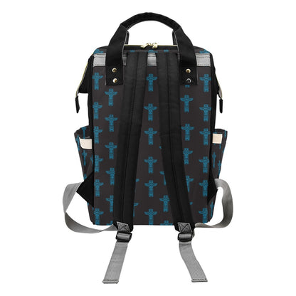 Totem Print Design LKS304 Diaper Bag Backpack
