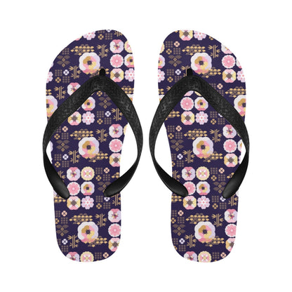 Sakura Japan Style Print Design LKS302 Flip Flops