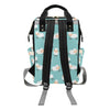 Sheep Print Design LKS406 Diaper Bag Backpack