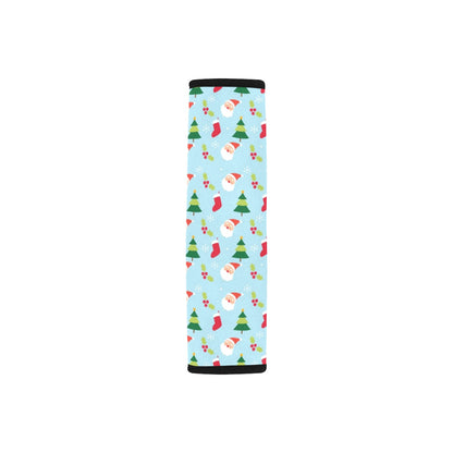 Santa Themed Print Design LKS301 Car Seat Belt Cover