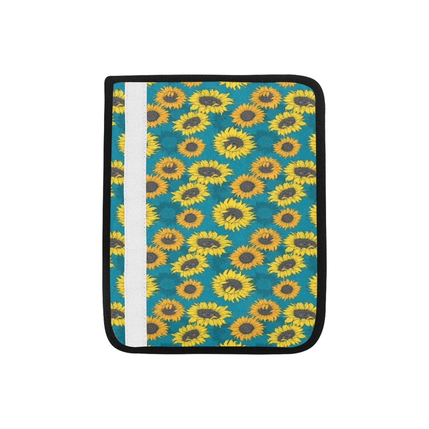 Sunflower Print Design LKS301 Car Seat Belt Cover