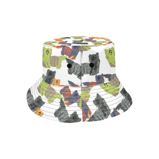 Skye Terriers Print Design LKS301 Unisex Bucket Hat