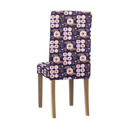 Sakura Japan Style Print Design LKS302 Dining Chair Slipcover