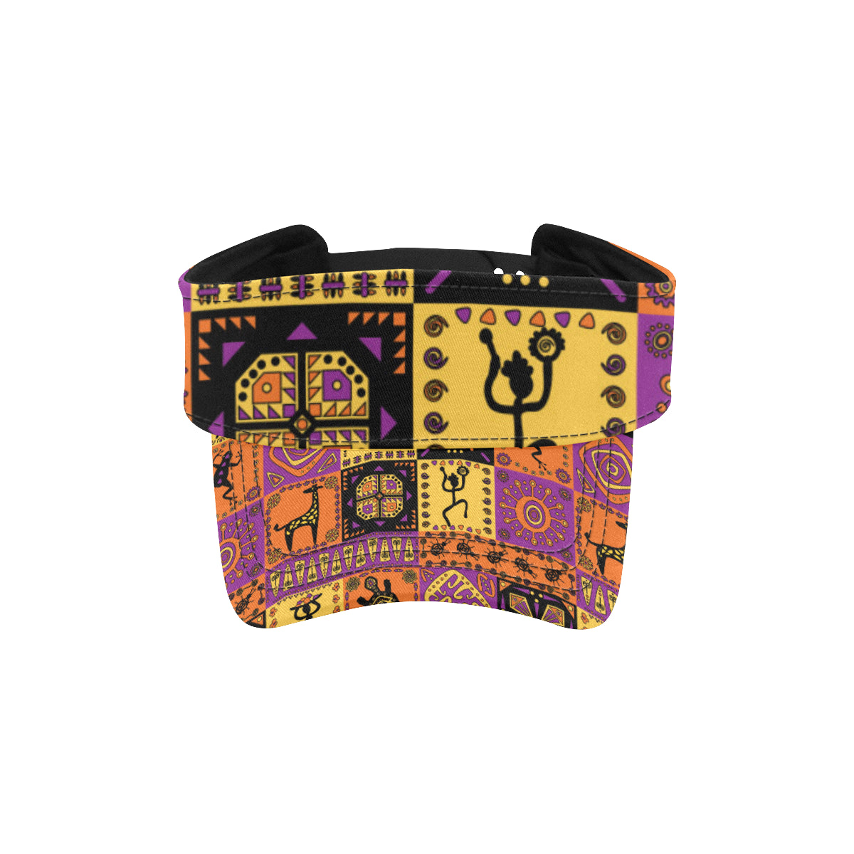 African Pattern Print Design 02 Unisex Sun Visor