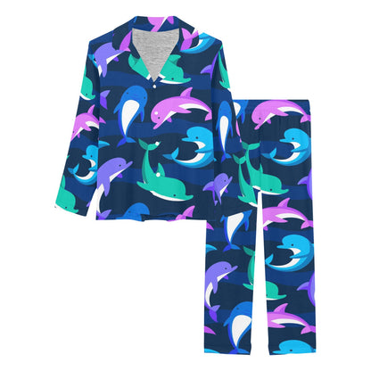Dolphin Baby Women's Long Pajama Set
