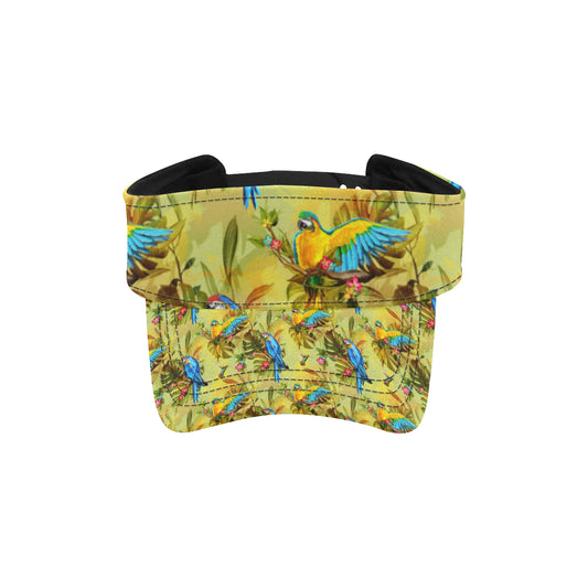 Parrot Pattern Print Design A02 Unisex Sun Visor
