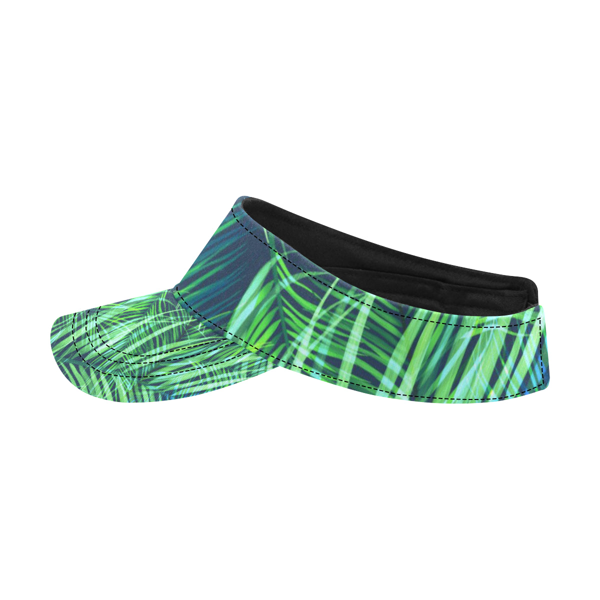 Palm Leaves Pattern Print Design PL02 Unisex Sun Visor