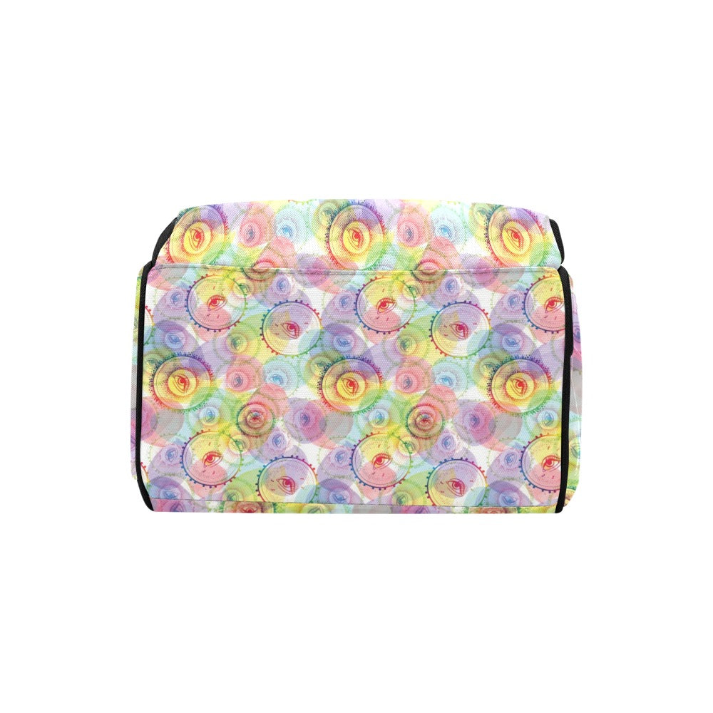 Third Eye Print Design LKS303 Diaper Bag Backpack