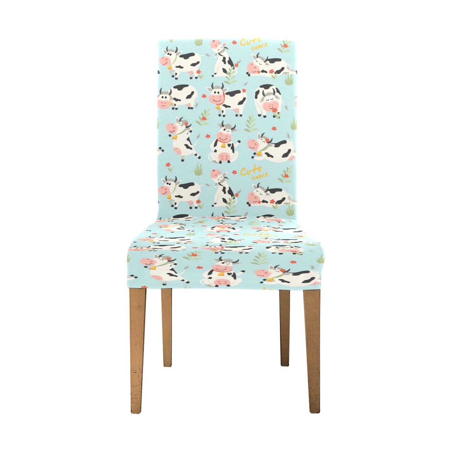 Cattle Print Design LKS403 Dining Chair Slipcover