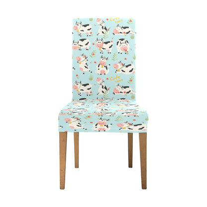 Cattle Print Design LKS403 Dining Chair Slipcover