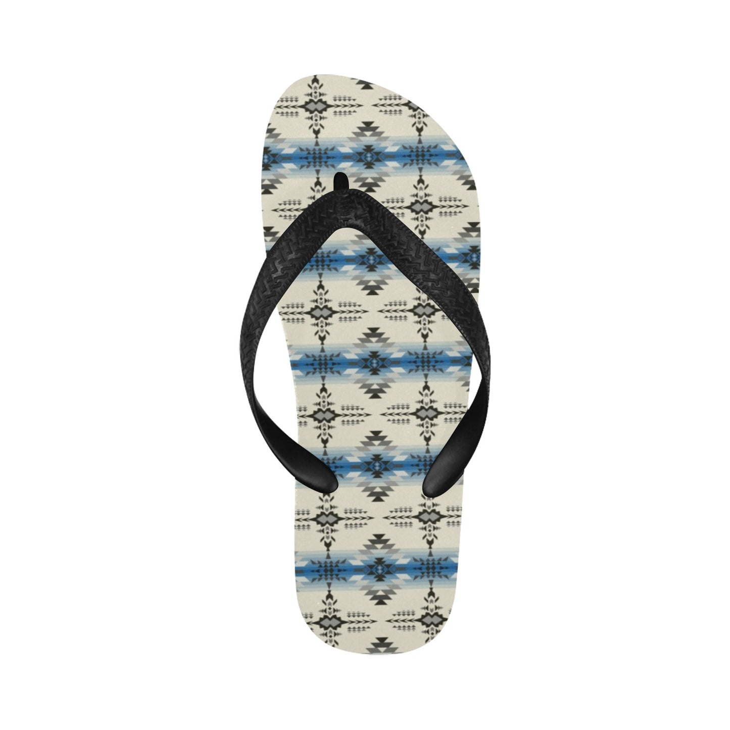 Southwest Pattern Print Design LKS304 Flip Flops