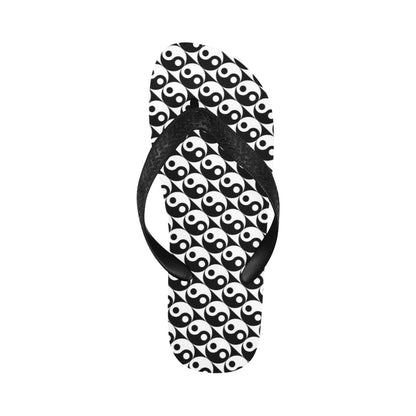 Yin Yang Print Design LKS304 Flip Flops