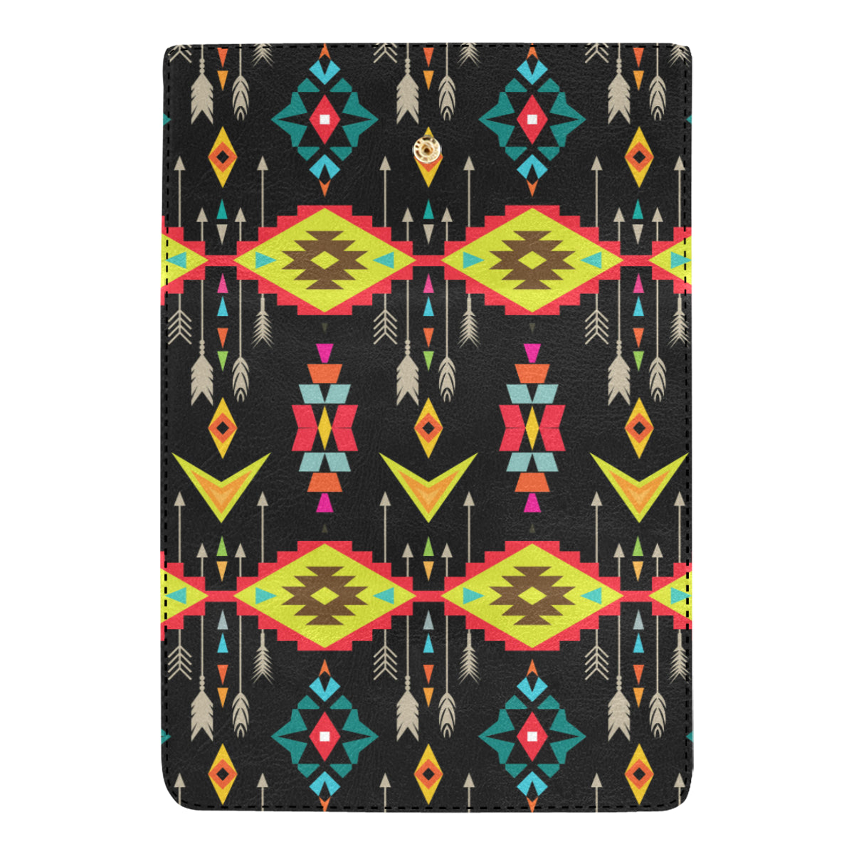 Native Pattern Print Design A05 Women's Trifold Wallet