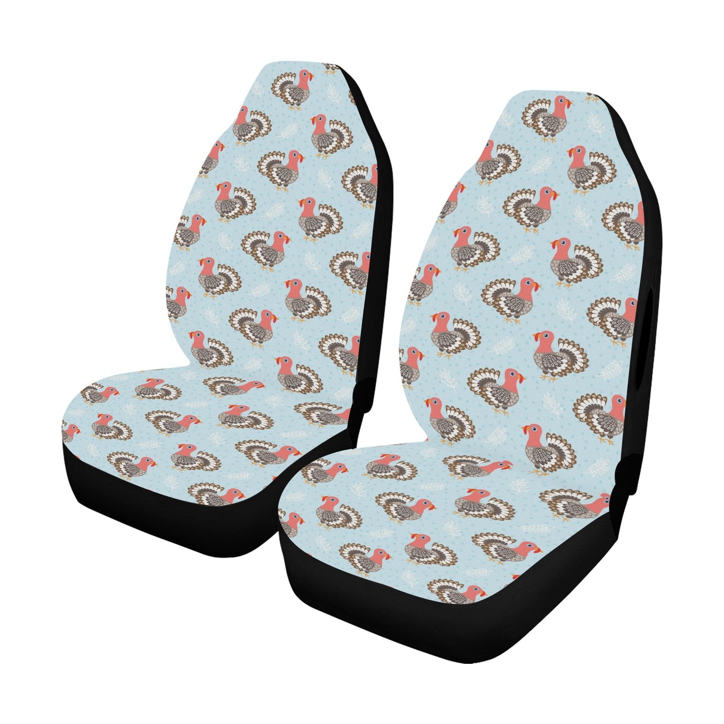 Turkey Print Design LKS403 Car Seat Covers