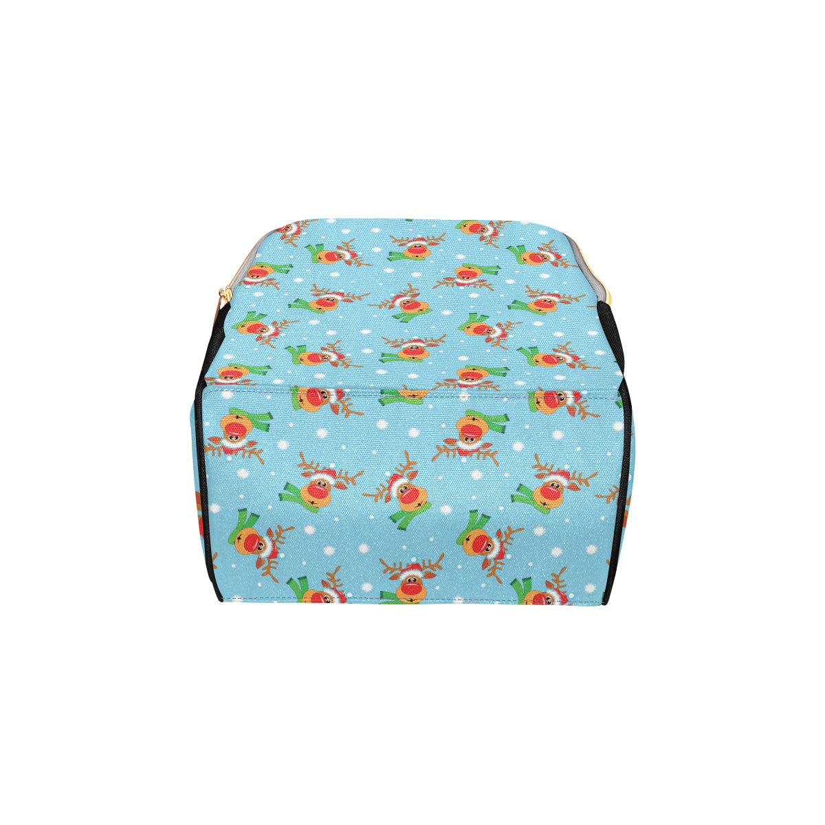 Reindeer cute Pattern Print Design 02 Diaper Bag Backpack
