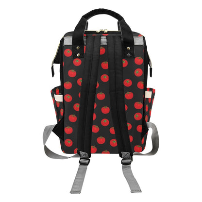 Tomato Print Design LKS305 Diaper Bag Backpack